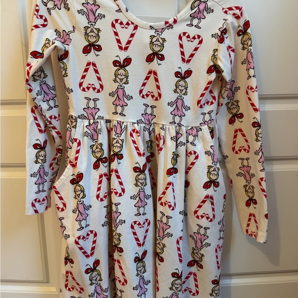 Hanna Andersson Grinch Print Dress